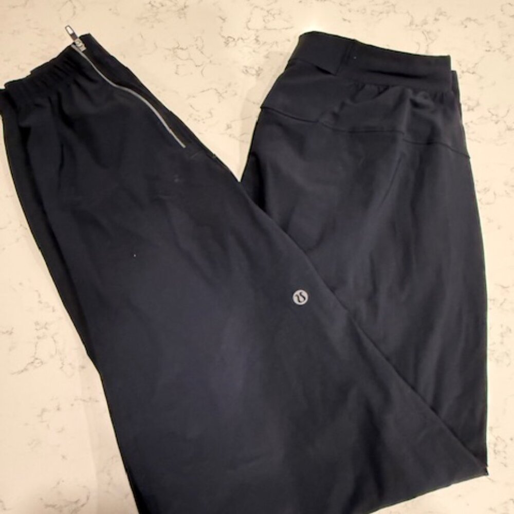 lululemon Men’s Surge Joggers Blue Size M Zipper Ankle
